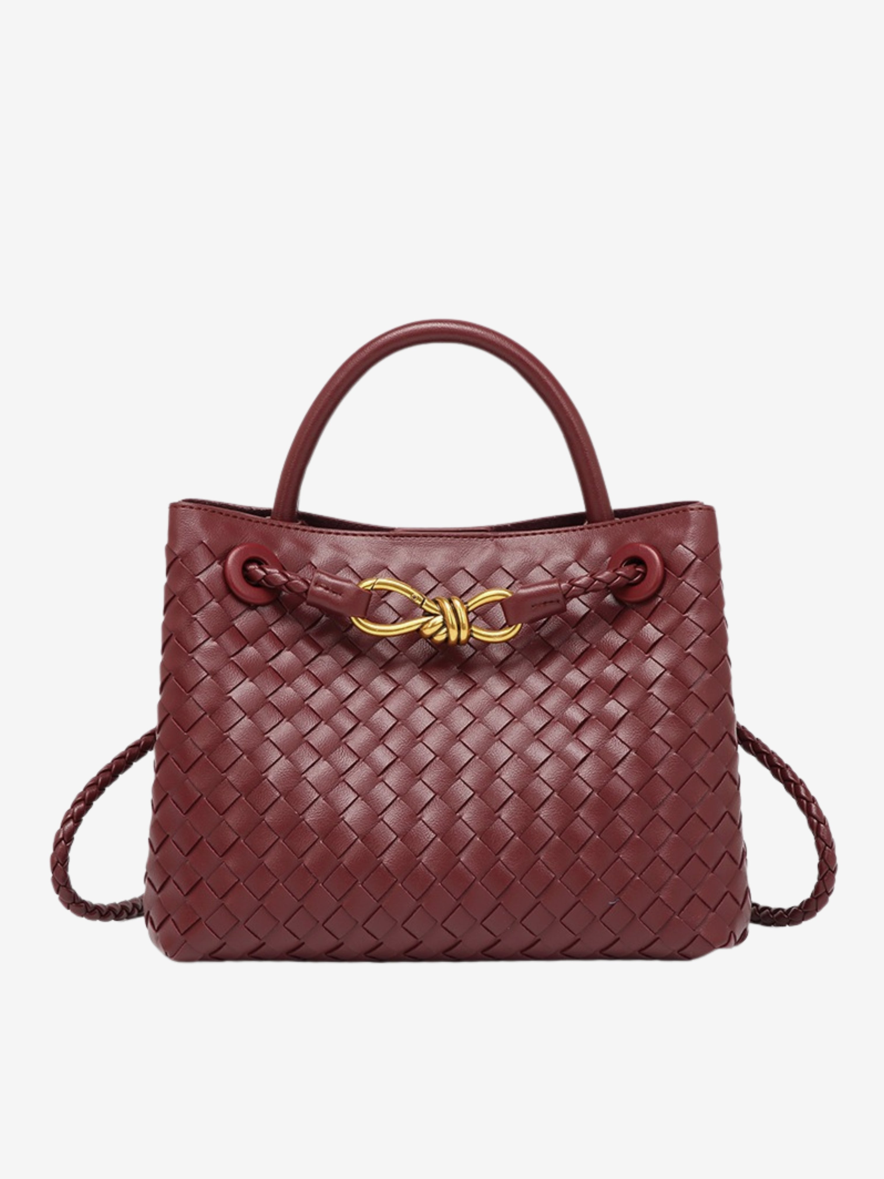Eloise | Woven Compatta Testurizzata Torba