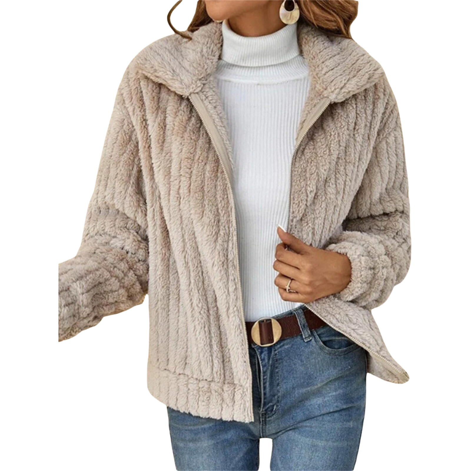 Isabella™ Kurtka Komfortowa z Fleece na Zimę