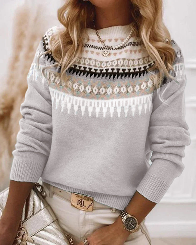Kelly - Ciepły Sweter Tricot