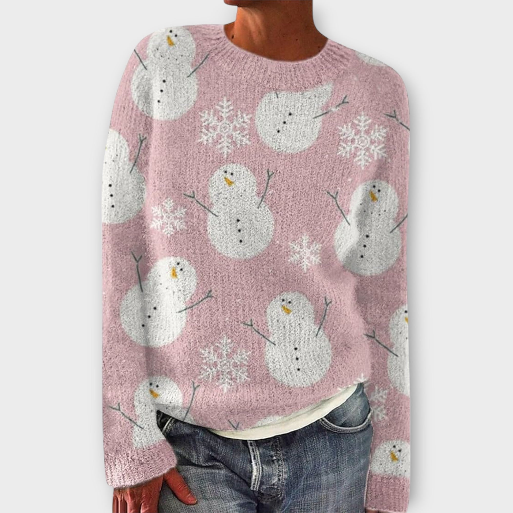 Simone - Wygodny Sweter Świąteczny