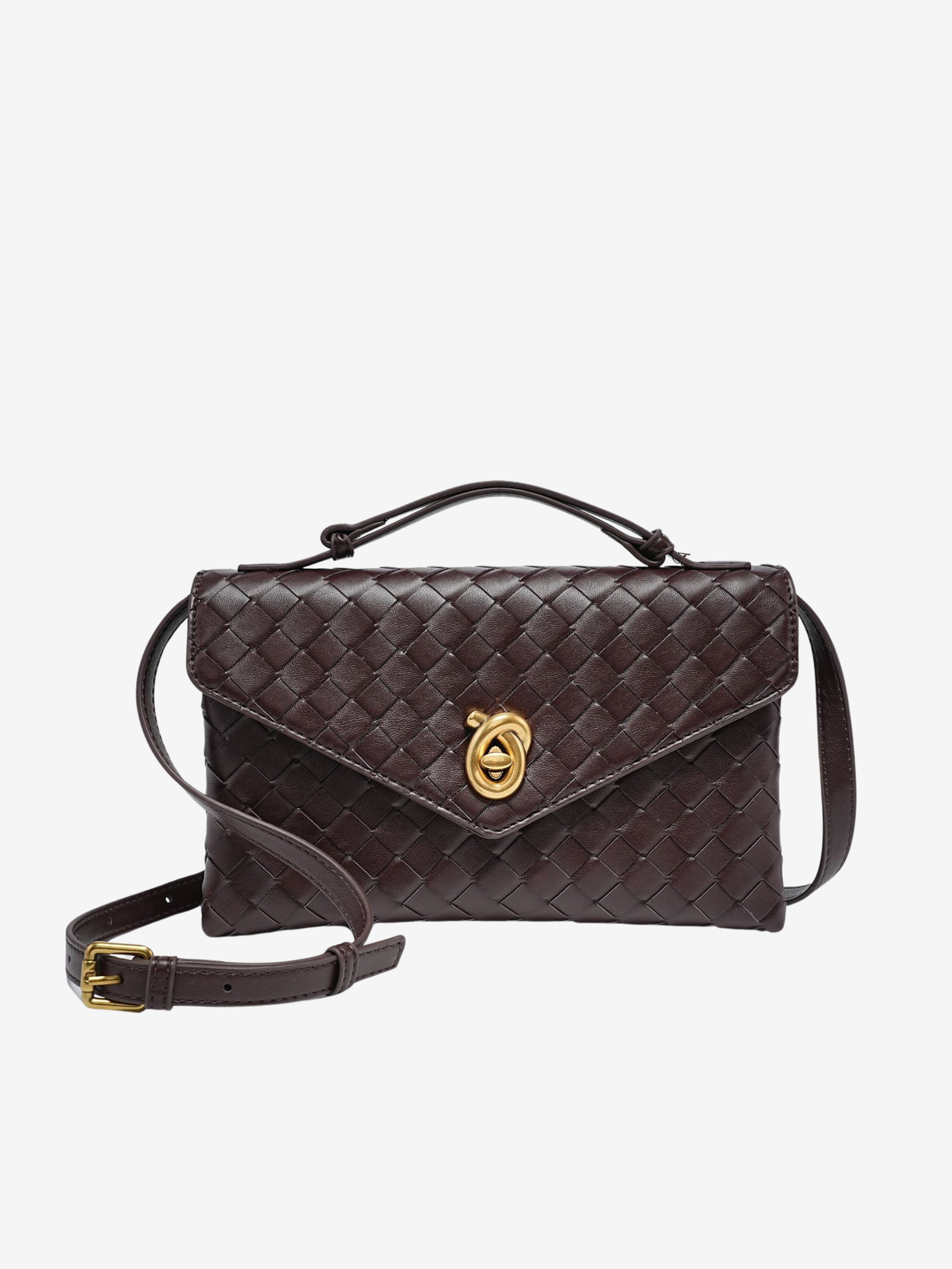 Sofia | Mini Torebka Crossbody z Teksturowanego Materiału