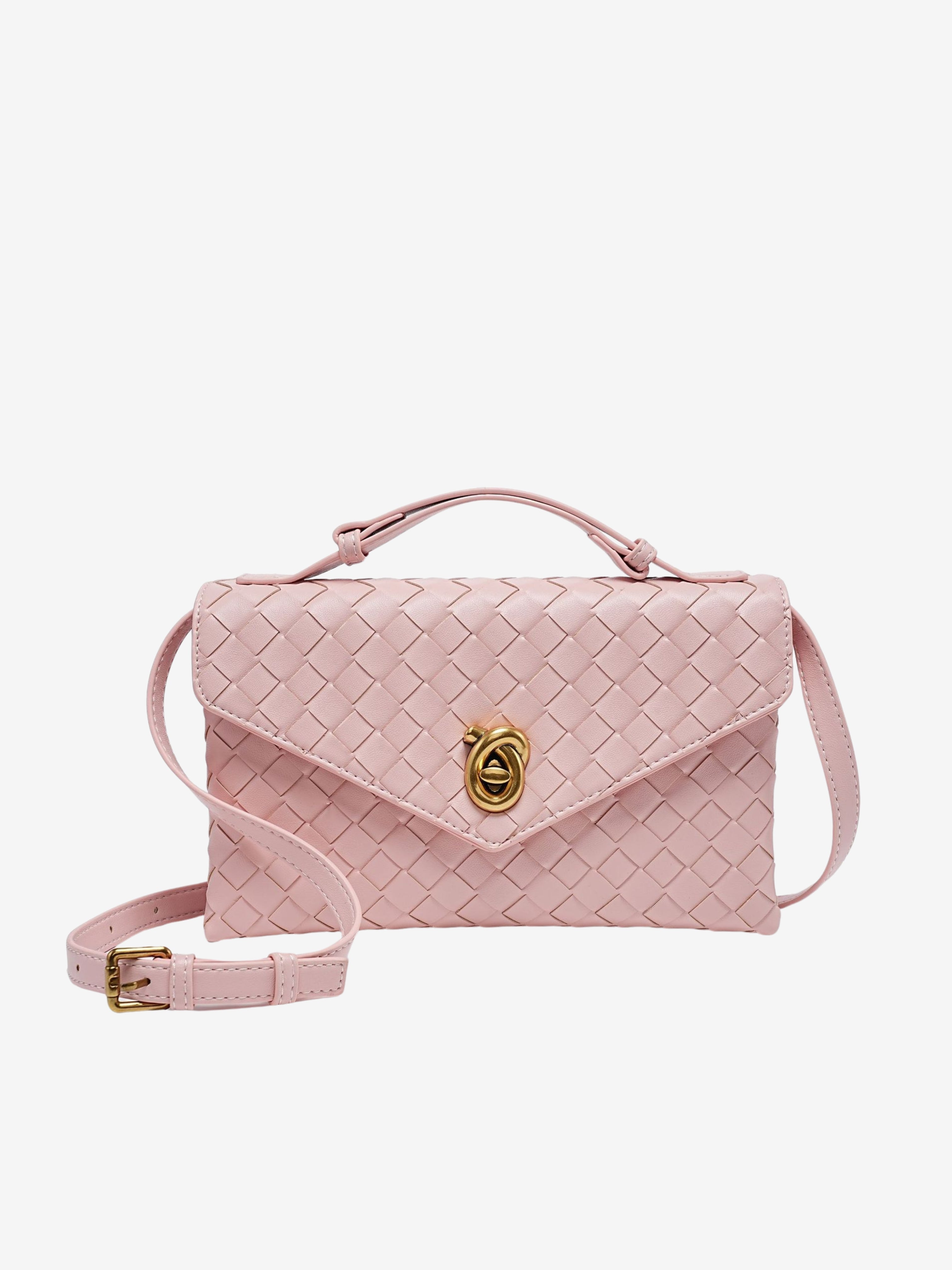Sofia | Mini Torebka Crossbody z Teksturowanego Materiału