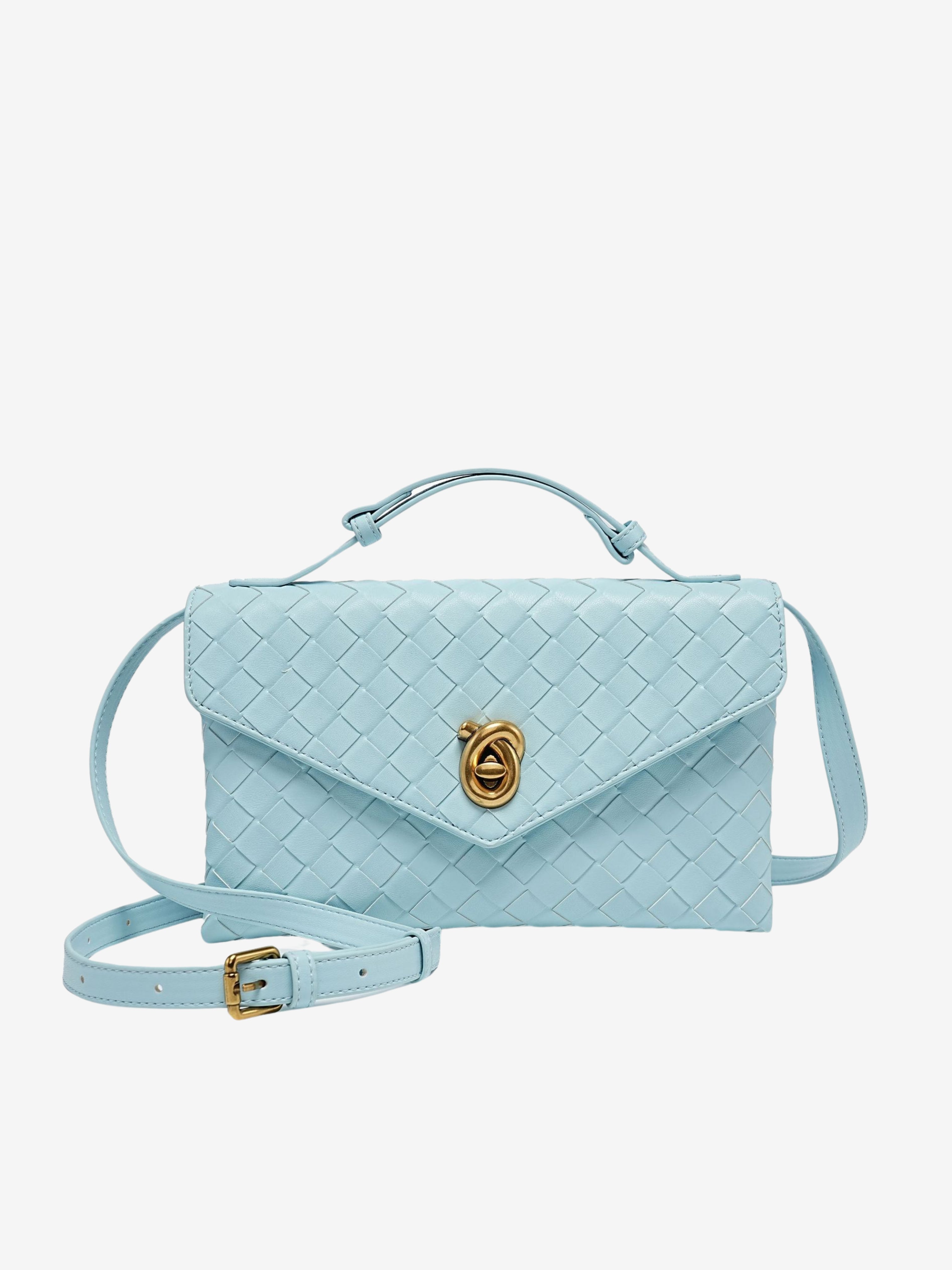 Sofia | Mini Torebka Crossbody z Teksturowanego Materiału
