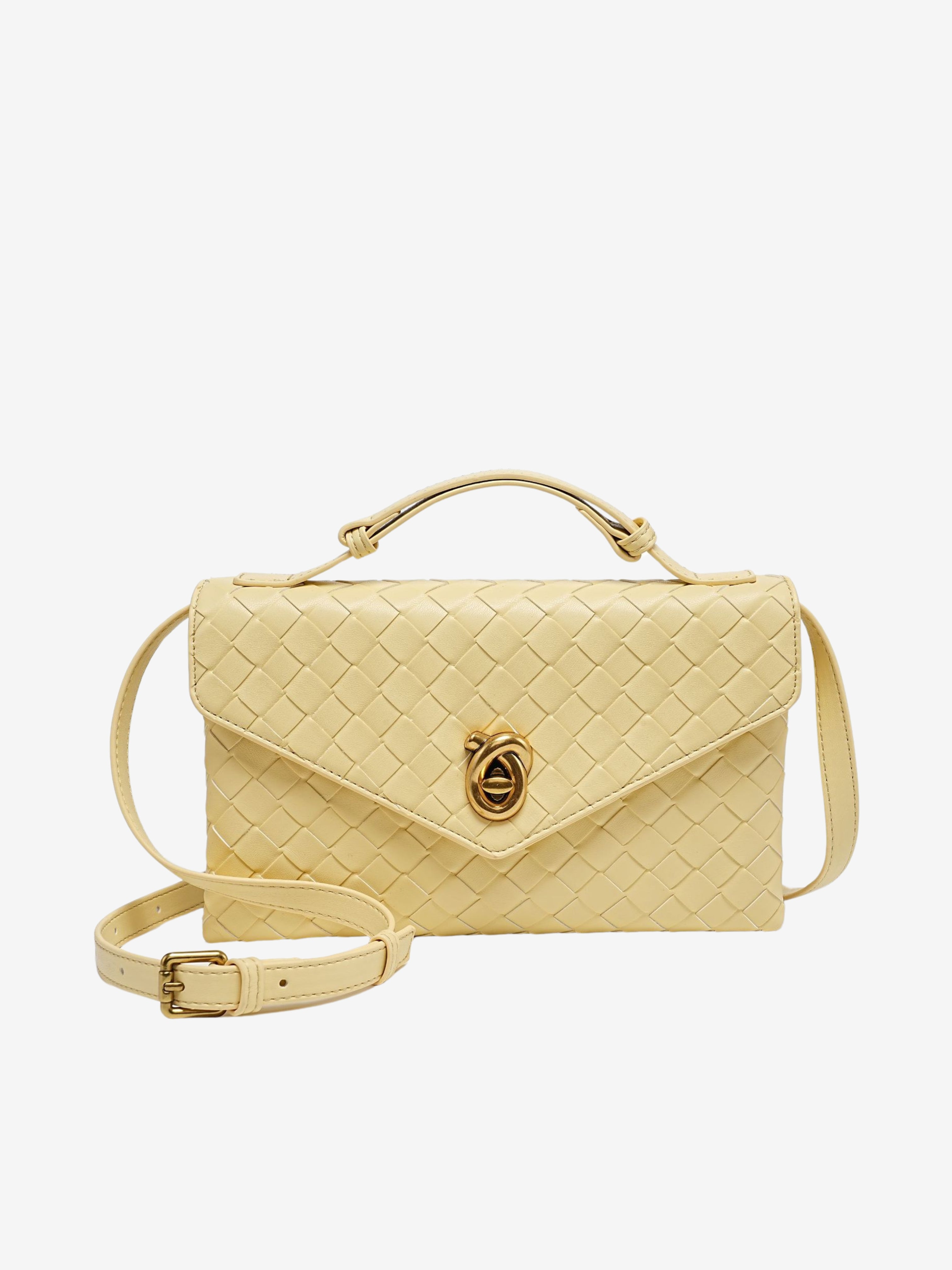 Sofia | Mini Torebka Crossbody z Teksturowanego Materiału
