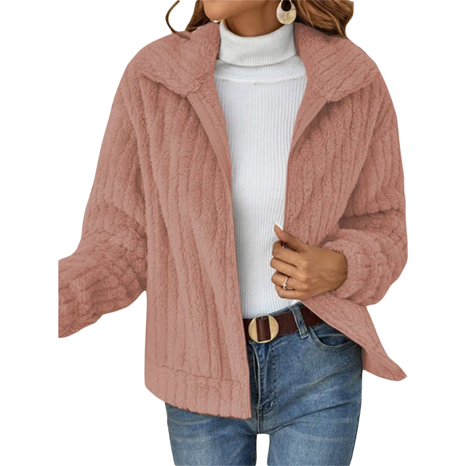 Isabella™ Kurtka Komfortowa z Fleece na Zimę