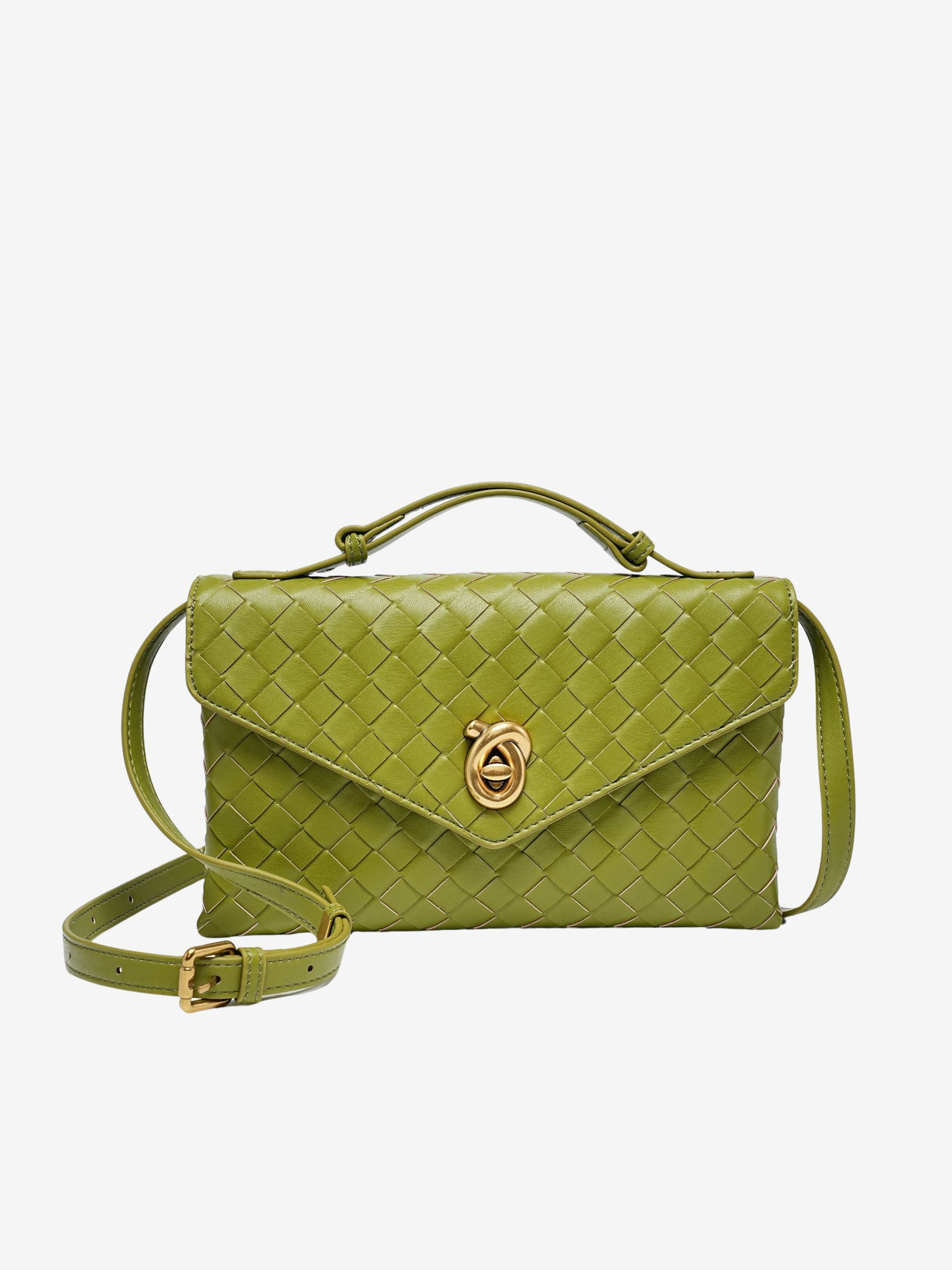 Sofia | Mini Torebka Crossbody z Teksturowanego Materiału