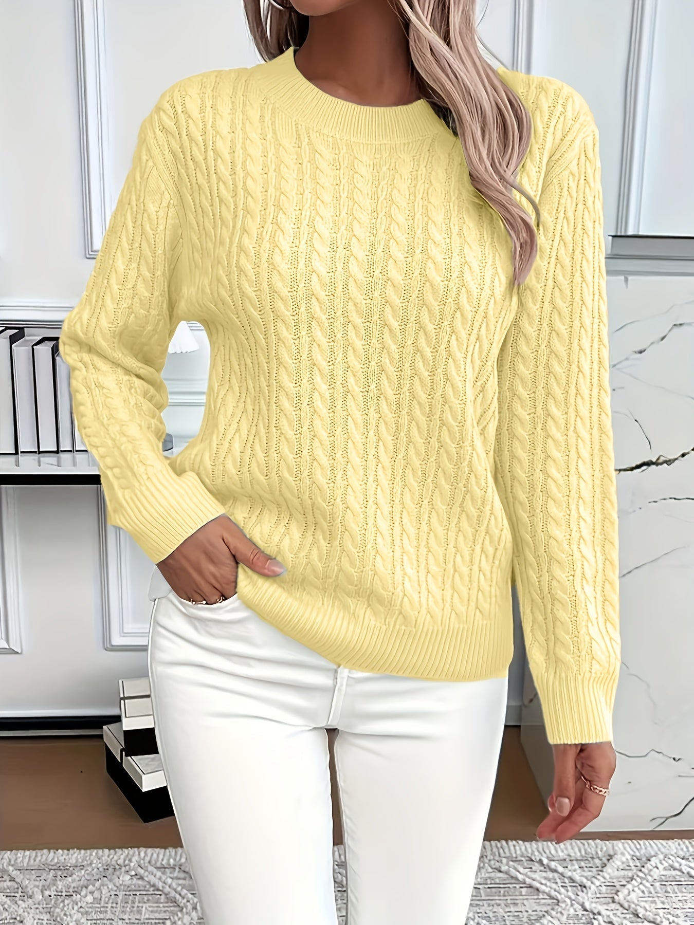 Bernila – Sweter w Warkocze
