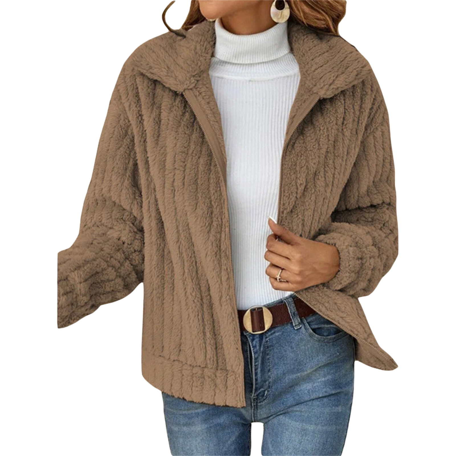 Isabella™ Kurtka Komfortowa z Fleece na Zimę