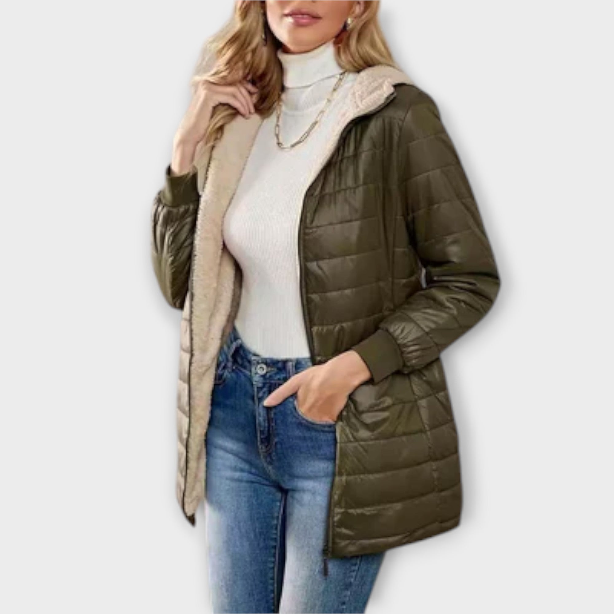 Carolin - Lekki Sweter Zimowy Damski