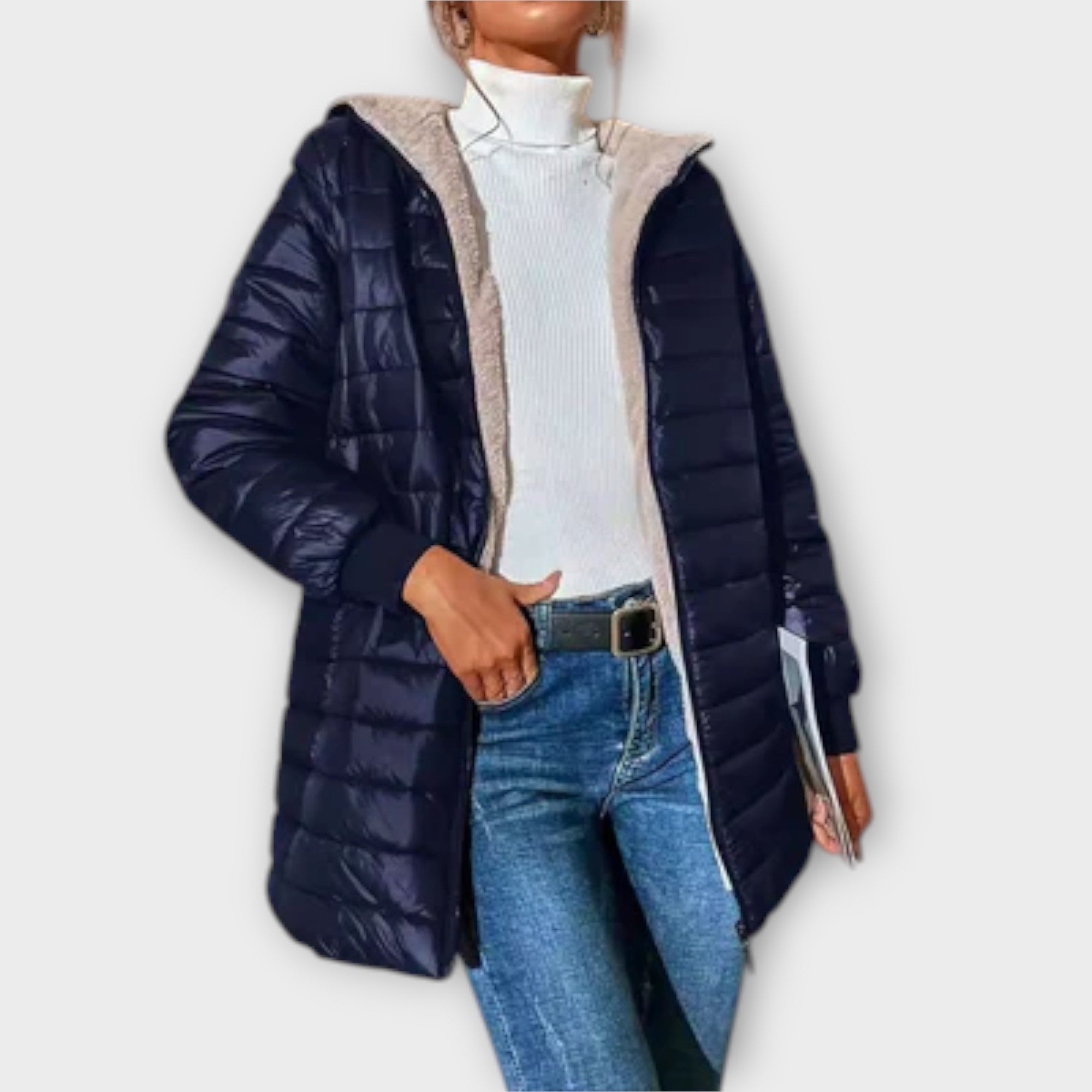 Carolin - Lekki Sweter Zimowy Damski