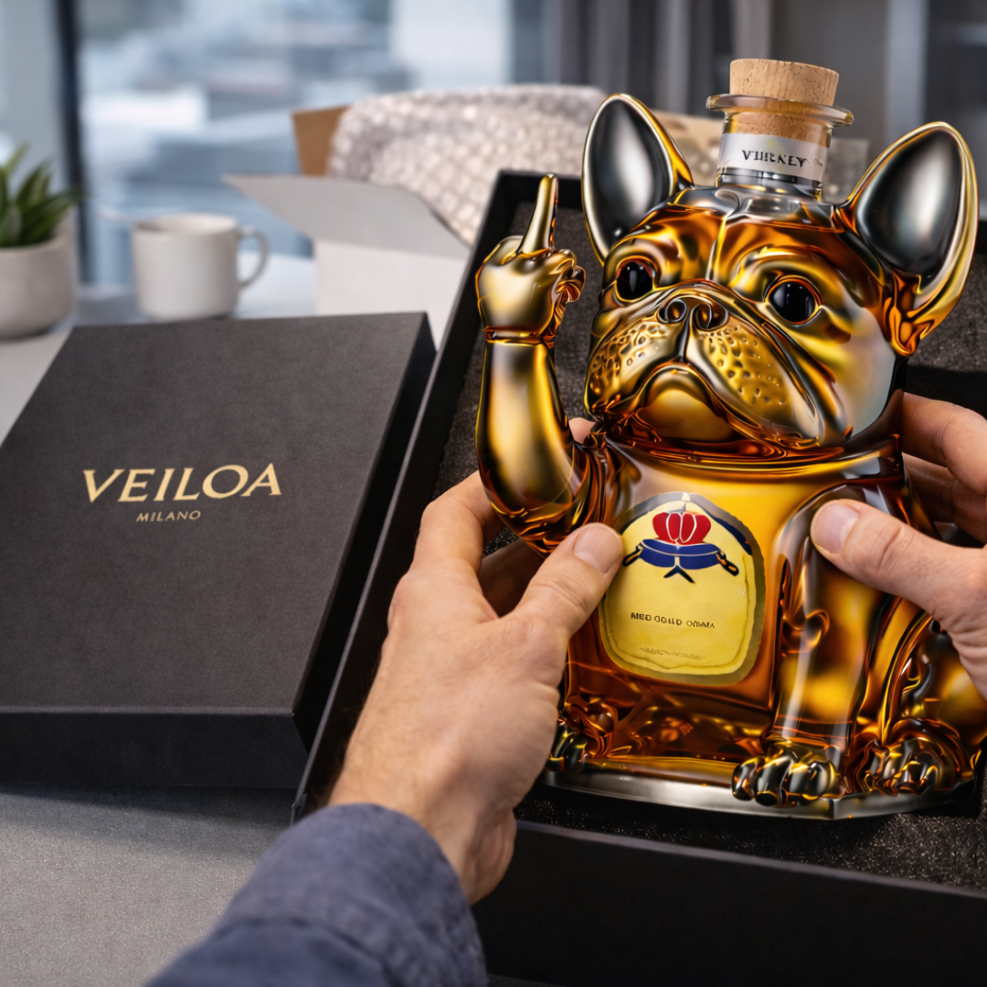 Butelka whisky - Edycja dla psów