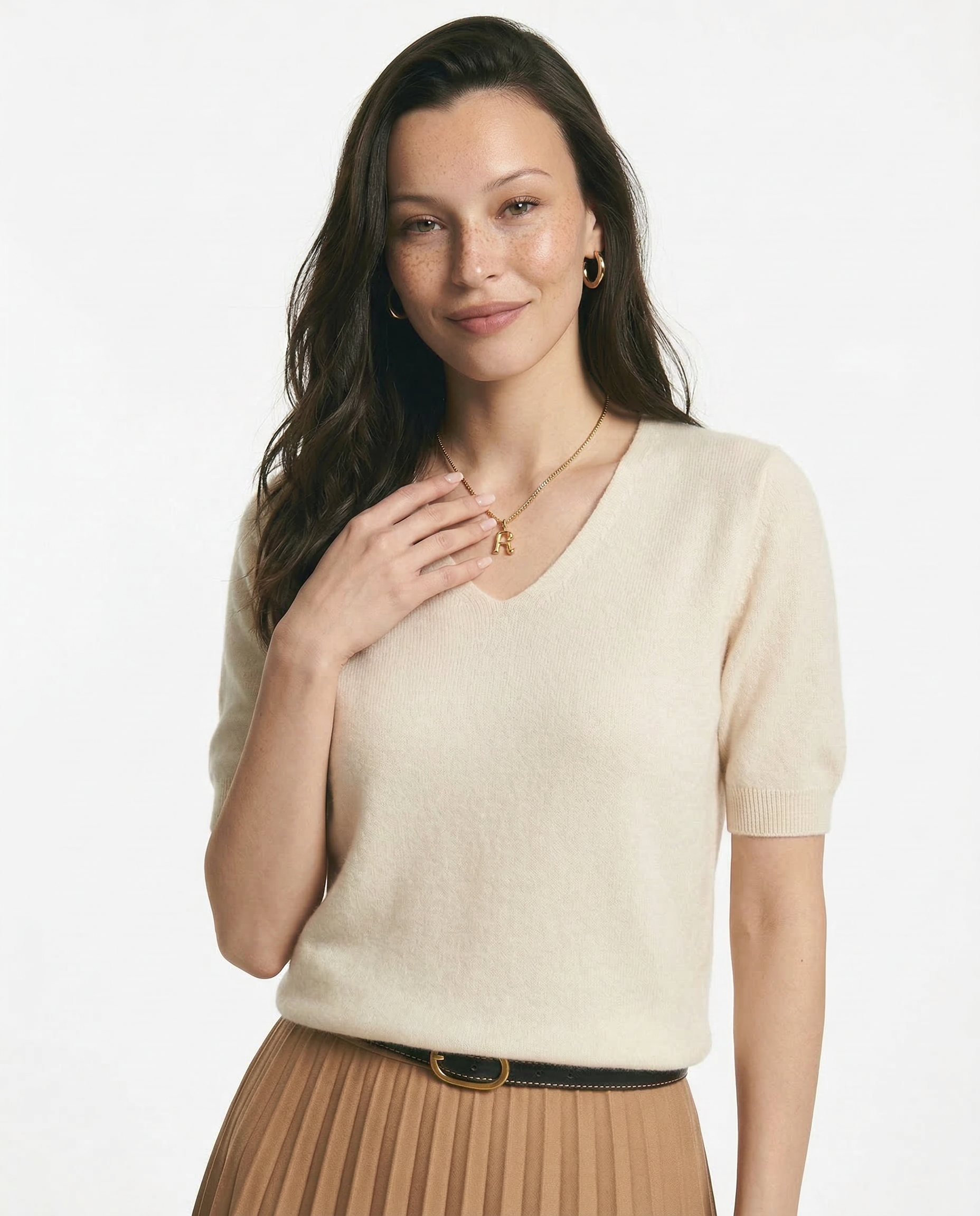 Elysian V-dekolt Który Sweter