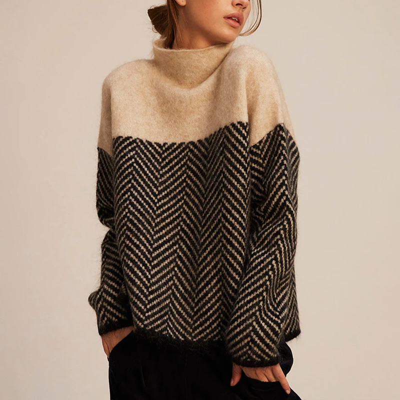Isabelle - Sweter z Golfem