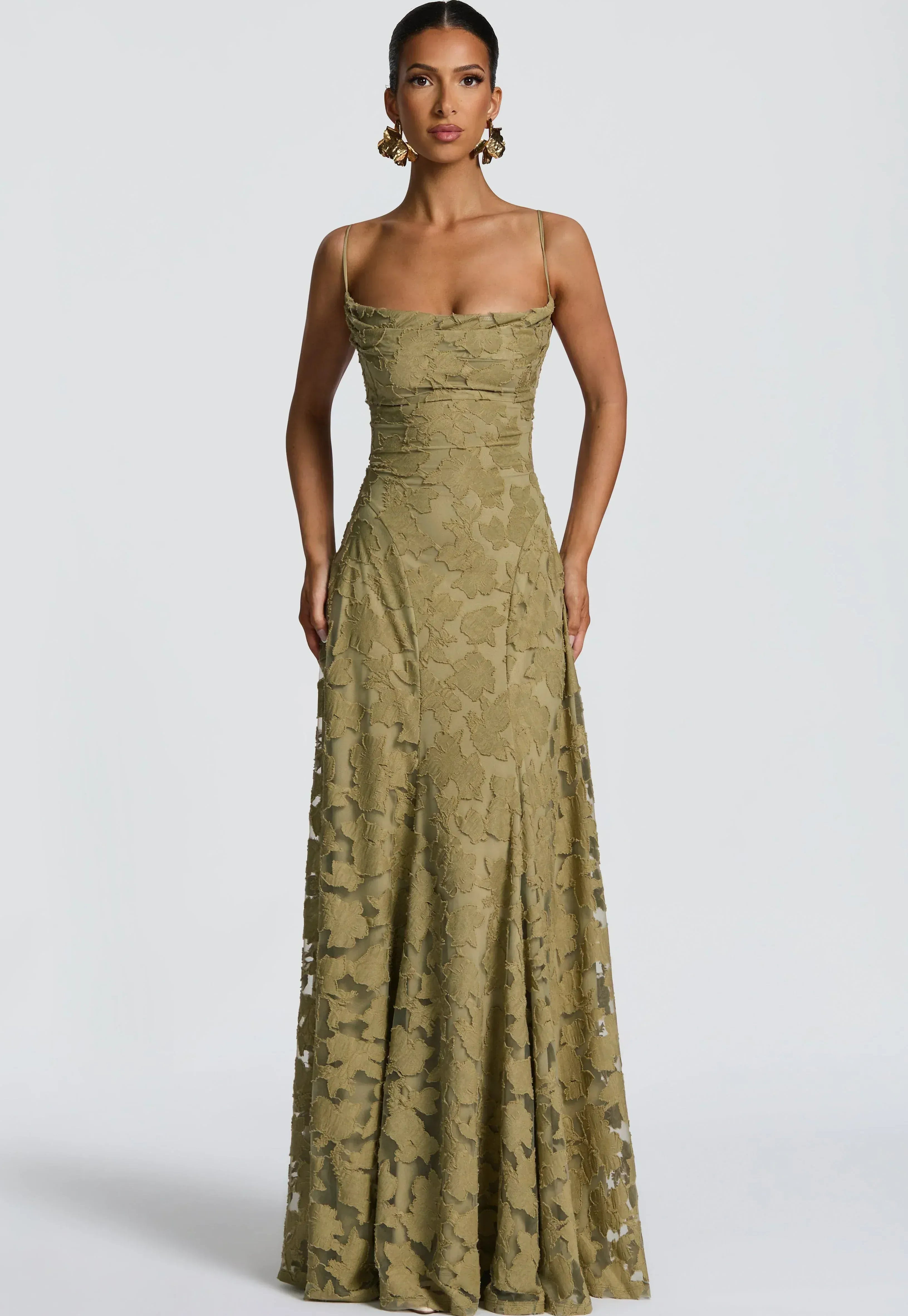 Clara - Elegancka Maxi Sukienka
