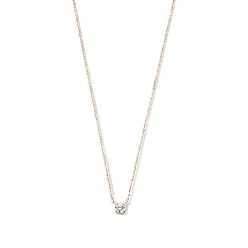 Ysavienna | Naszyjnik z Kamieniem Moissanite w Złocie 14k