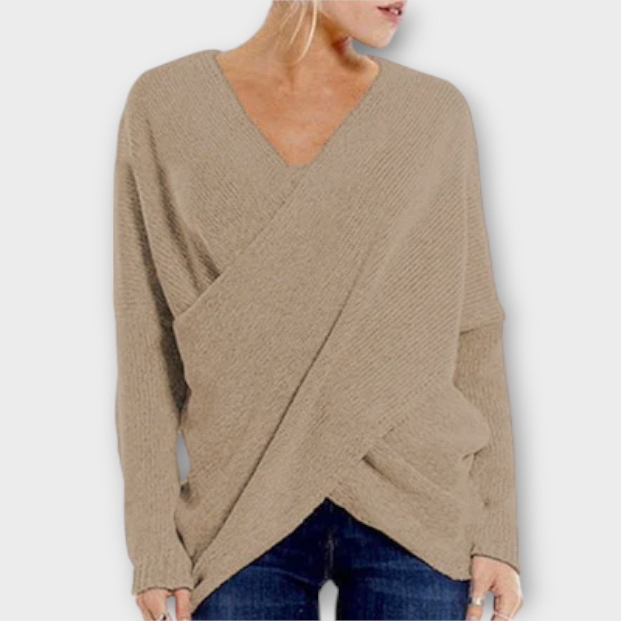 Heidi - Sweter Przeplatany